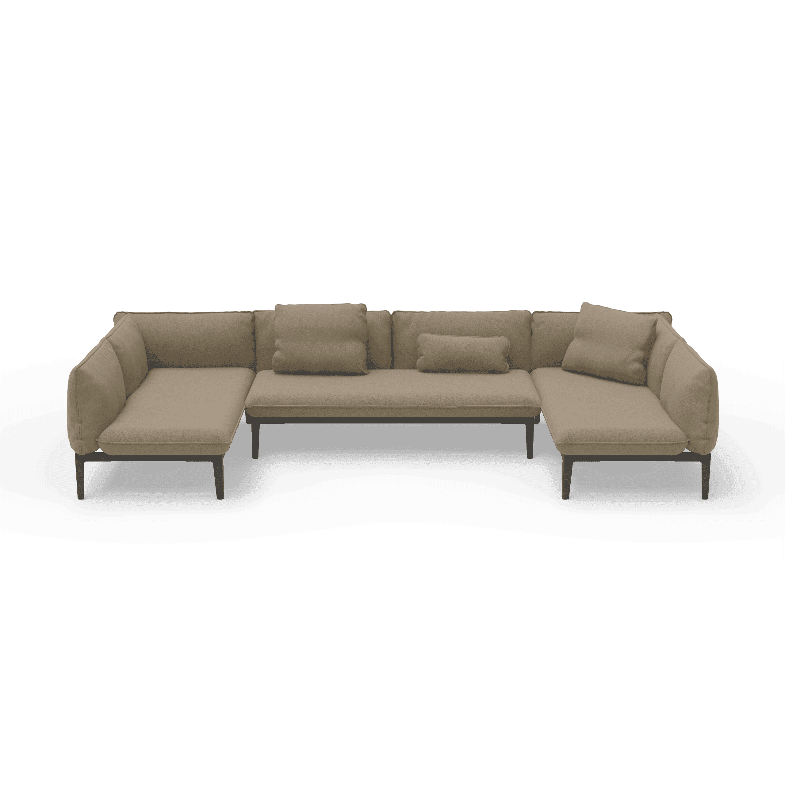 Corner sofa B + D + B