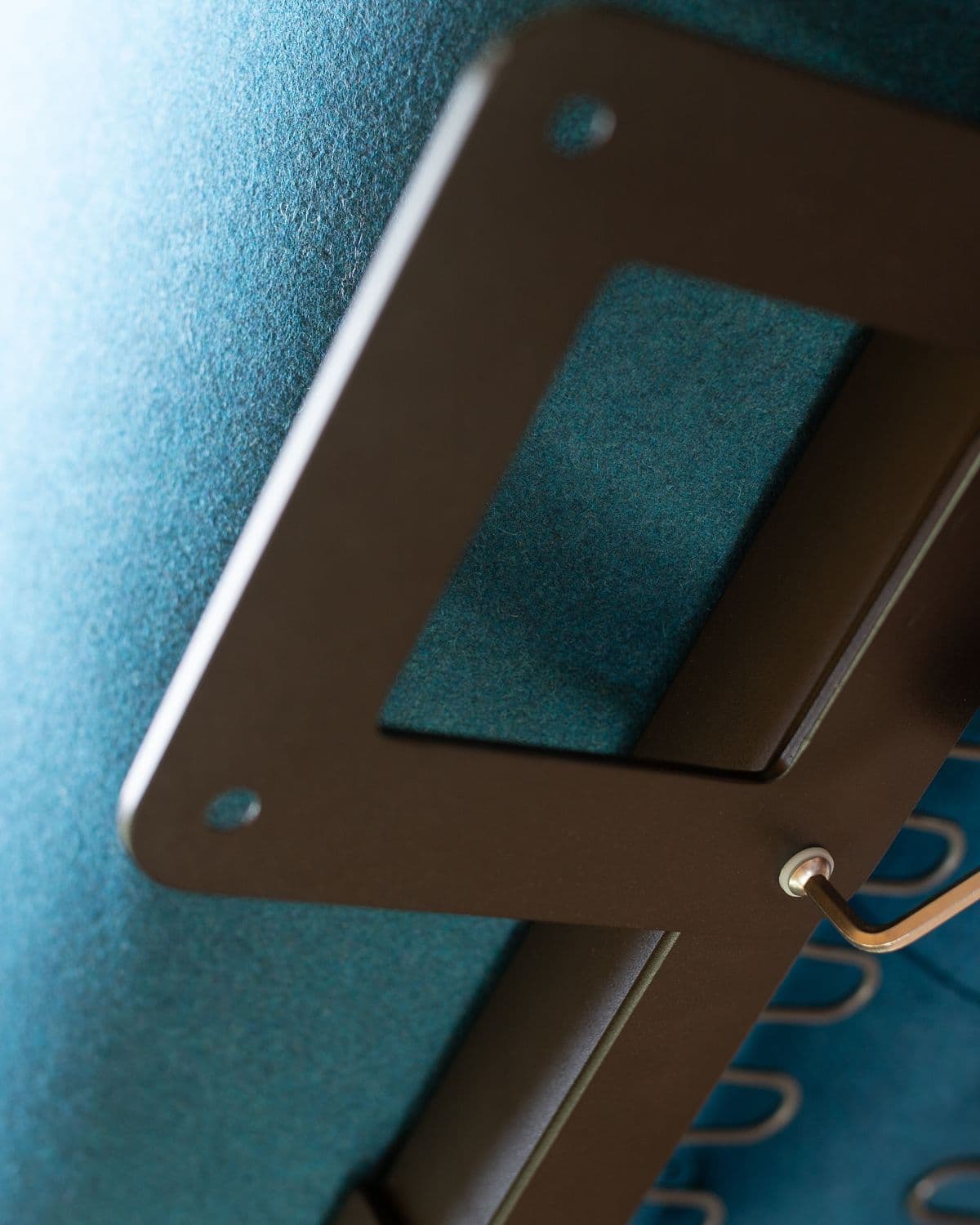 Close-up inbusboultverbinding